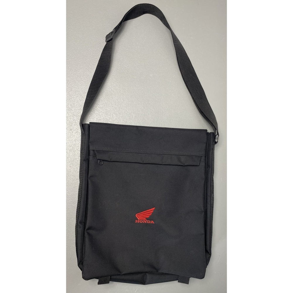 Honda Backpack Adjustable Shoulder Strap Mens Black